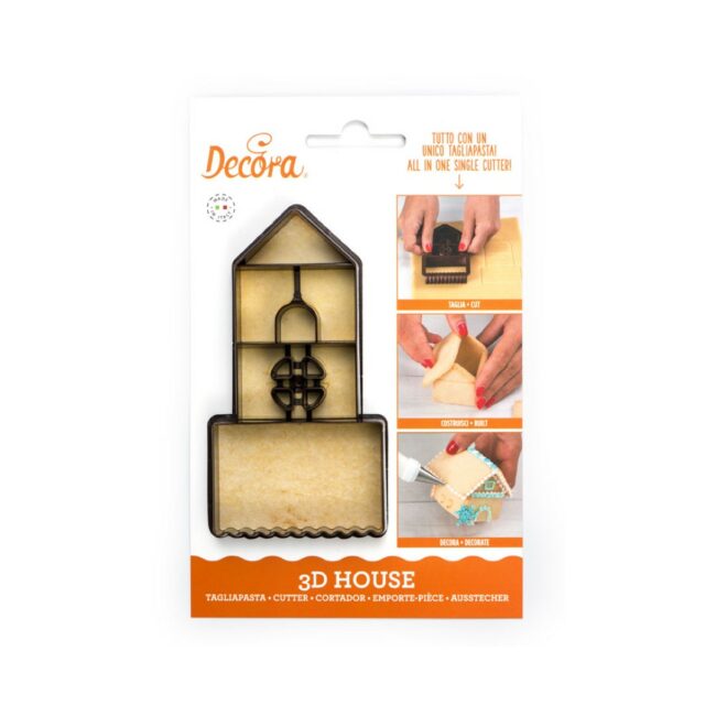 3D HOUSE COOKIE CUTTERS PLASTIC - Image 3