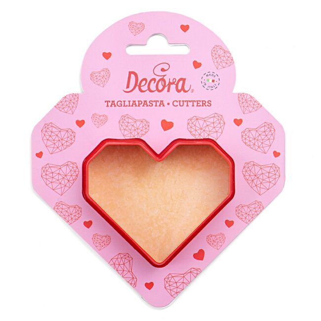 PLASTIC COOKIE CUTTERS HEART 7X5X2.2CM - Image 5