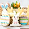 SET OF 2 BUNNY AND EGG PLASTIC COOKIE CUTTERS - Image 2