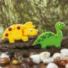 SET OF 2 DINO PLASTIC COOKIE CUTTERS - Image 2