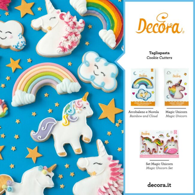 SET OF 2 RAINBOW AND CLOUD PLASTIC COOKIE CUTTERS - Image 4