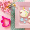 UNICORN PLASTIC COOKIE CUTTER 9X10XH2CM - Image 3