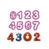 KIT 9 COOKIE CUTTERS NUMBERS 5,2X2,2CM