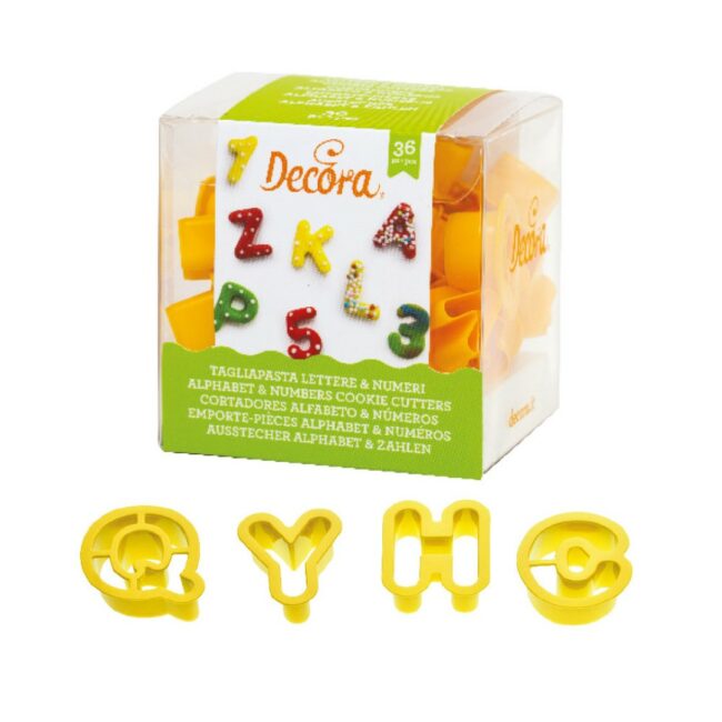 36 COOKIE CUTTERS ALPHABET  &  NUMBERS - Image 3
