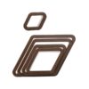MOSTA PLASTIC COOKIE CUTTERS - 5PCS