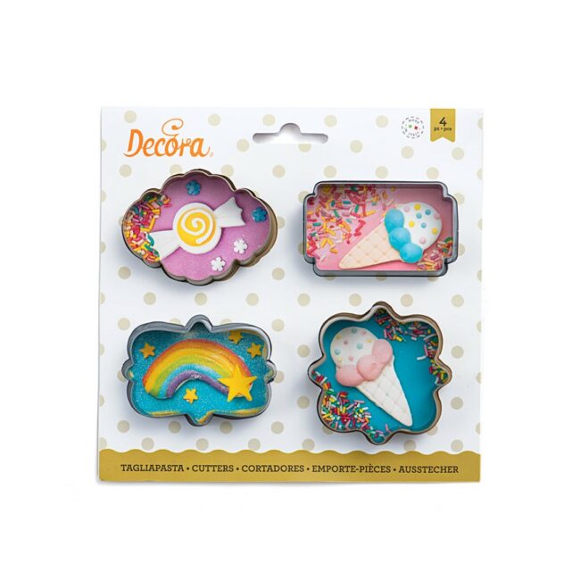 SET OF 4 MINI FRAMES COOKIE CUTTERS - Image 3