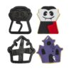 SET OF 2 PLASTIC COOKIE CUTTERS - VAMPIRE