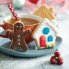 SET OF 2 GINGERGREAD MAN & HOUSE COOKIE CUTTERS 8/7XH 2.2CM - Image 2