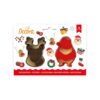 SANTA CLAUS & REINDEER COOKIE CUTTERS 8XH 2.2CM - Image 4