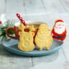 SANTA CLAUS & REINDEER COOKIE CUTTERS 8XH 2.2CM - Image 2