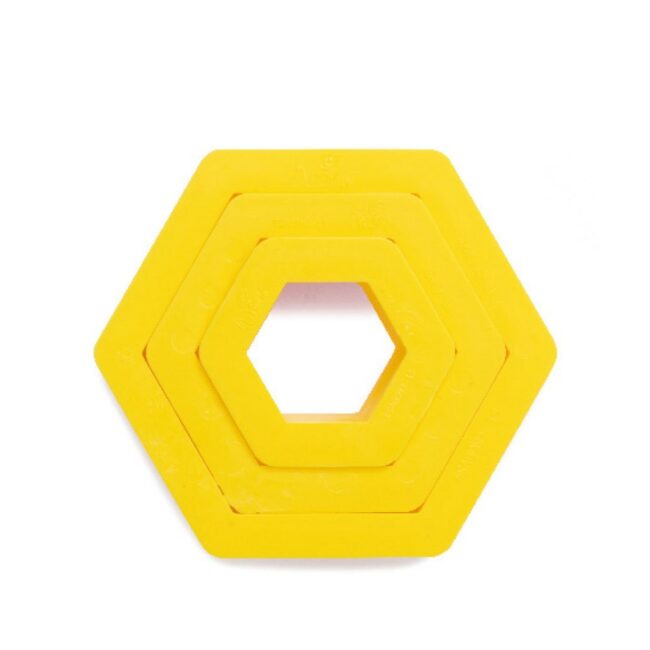 SET OF 3 HEXAGON COOKIE CUTTERS - Image 3