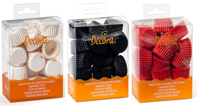 BON BON BAKING CUPS 27X17MM 200PCS