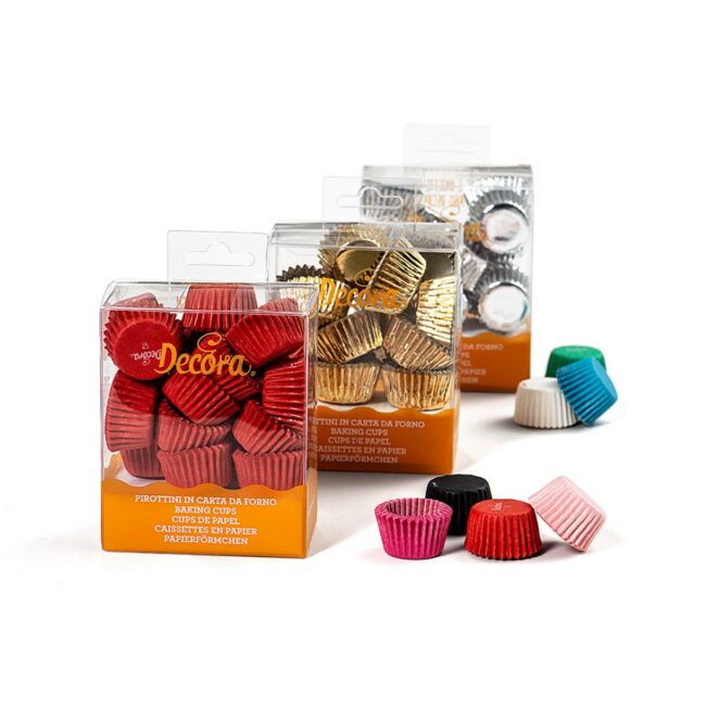 BON BON BAKING CUPS 27X17MM 180PCS