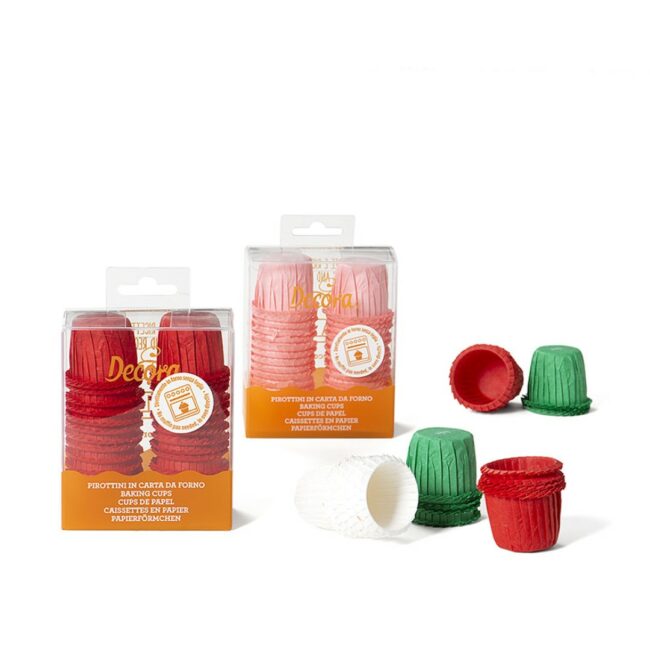 RUFFLED BAKING CUPS 30X35MM 35PCS