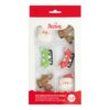SANTA CLAUS SUGAR DECORATIONS - 6PCS - Image 4