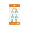 MERMAIDS SUGAR DECORATIONS - 6PCS - Image 2