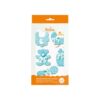 SUGAR DECORATION BABY NURSERY BLUE-SKY - 5PCS - Image 2