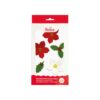SUGAR DECORATION HOLLY LEAVES 4CM - 7PCS - Image 2