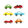 CARS SUGAR DECORATIONS - 6PCS
