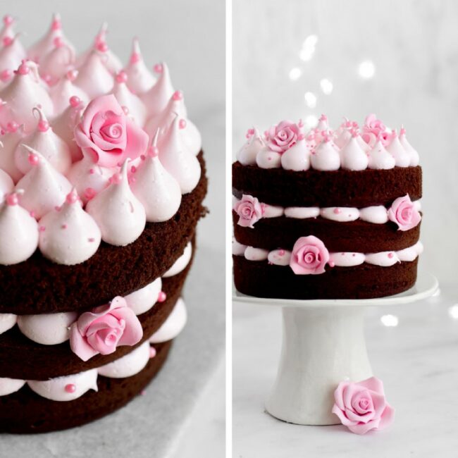 SUGAR DECORATIONS LARGE ROSES - 6PCS - Image 4