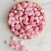 SUGAR DECORATIONS LARGE ROSES - 6PCS - Image 3
