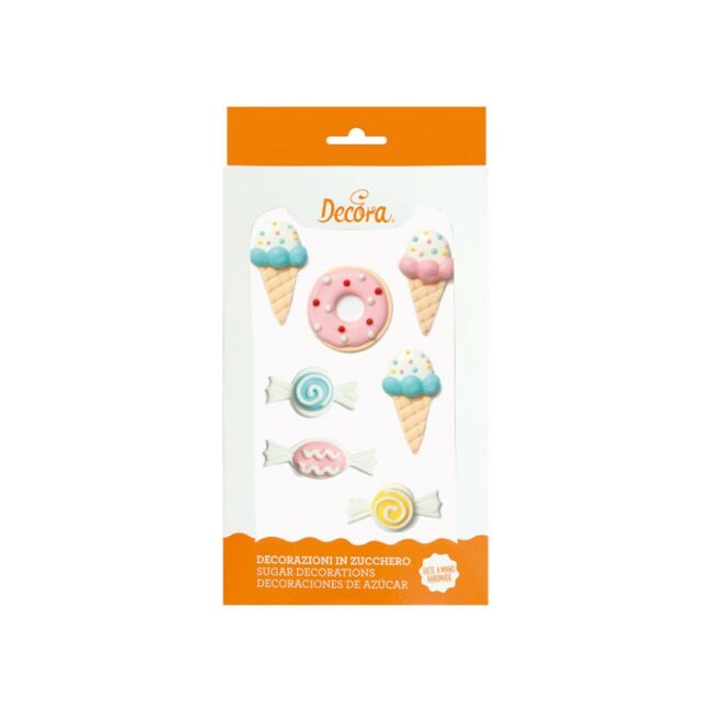 SWEET SUGAR DECORATIONS - 7PCS - Image 4