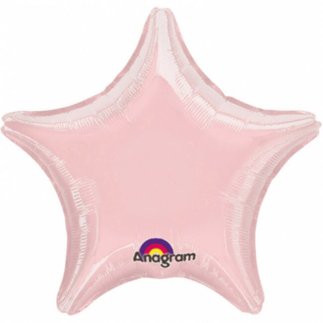 PASTEL PINK STAR BALLOON