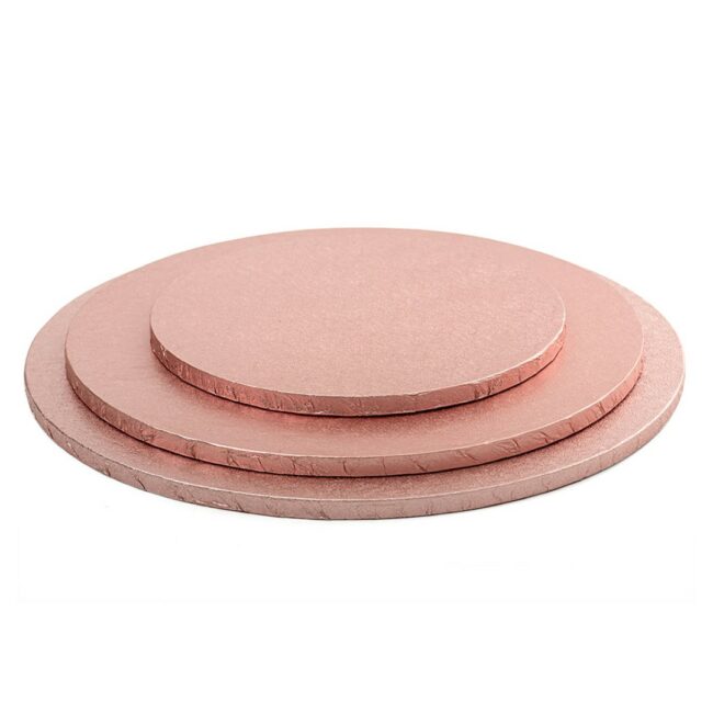CAKEBOARD ROUND ROSE GOLD THICKNESS 12MM