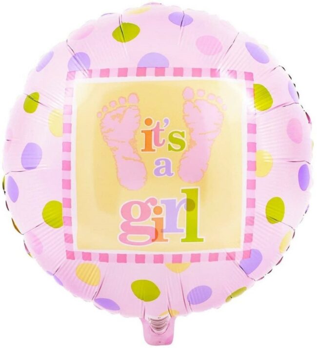BALLOON BABY STEPS GIRL