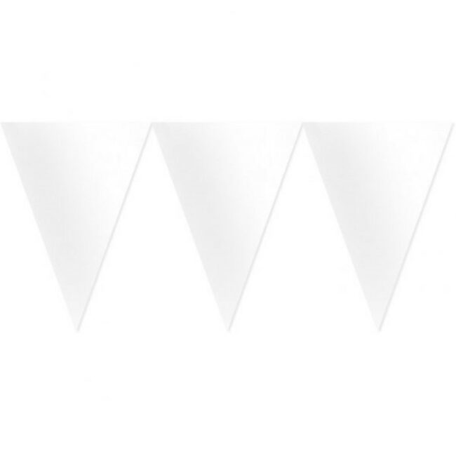 PAPER BANNER WHITE 4,5M