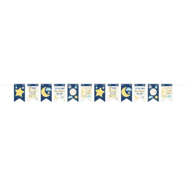 PENNANT BANNER TWINKLE LITTLE STAR 457X17.7 cm