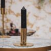 CANDLE HOLDER GOLD 8X8X6.5CM - Image 3