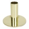 CANDLE HOLDER GOLD 8X8X6.5CM