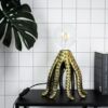 OCTOPUS LAMP GOLD 25X25X25 CM - Image 3