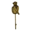 WALL HOOK MONKEY GOLD 13,5 X 4 X 7 CM