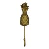 WALL HOOK PINEAPPLE GOLD 15 X 4 X 2CM