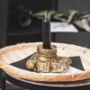 CANDLE HOLDER CAMERA GOLD 11X6X7CM - Image 4