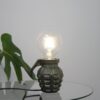 LAMP HAND GRENADE GOLD 10X9X10CM - Image 2