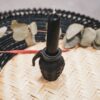 CANDLE HOLDER GRENADE BLACK 6X7X5CM - Image 2