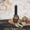 CANDLE HOLDER HAND GRENADE GOLD 6X7X5CM - Image 3