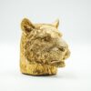TIGER HEAD CARDHOLDER GOLD 10X11X11CM