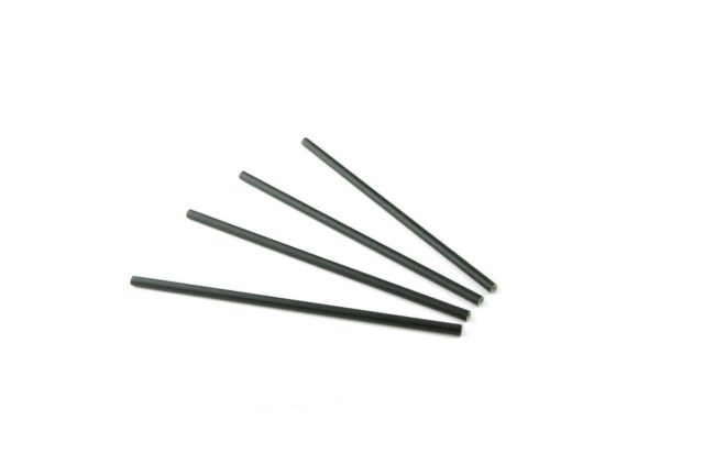 STRAIGHT PAPER STRAW BLACK 200PCS