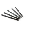 STRAIGHT STRAW STAINLESS STEEL BLACK 8MMx15CM 12PCS - Image 2