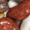 APRICOT, CHOCOLATE, MARZIPAN STONES  90GR - Image 2