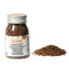 MINI SUGAR PEARLS ORANGE & BLACK 100G