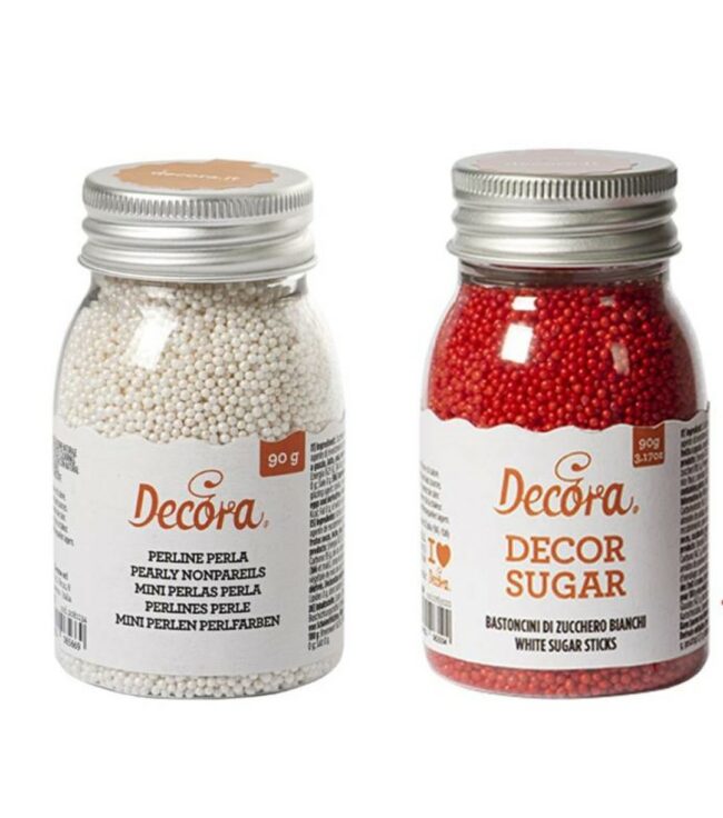 PEARLY SUGAR BEADS 90GR