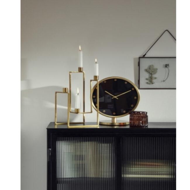 ORA CANDLE HOLDER BRASS FOR 4 CANDLES - Image 3