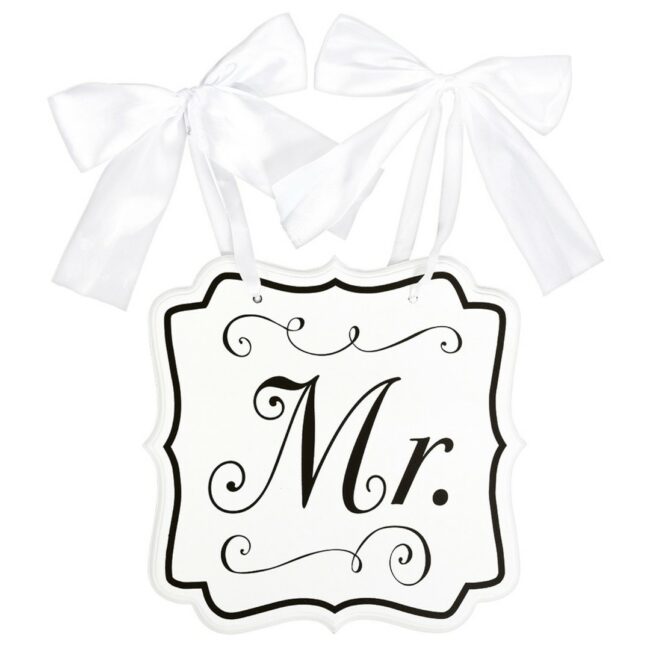 SIGN MR 23,8X24,7CM