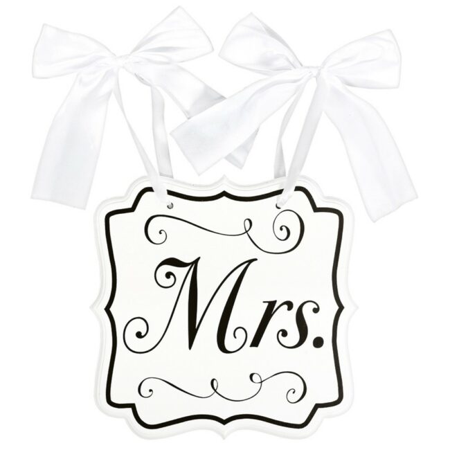 SIGN MRS 23,8X24,7CM