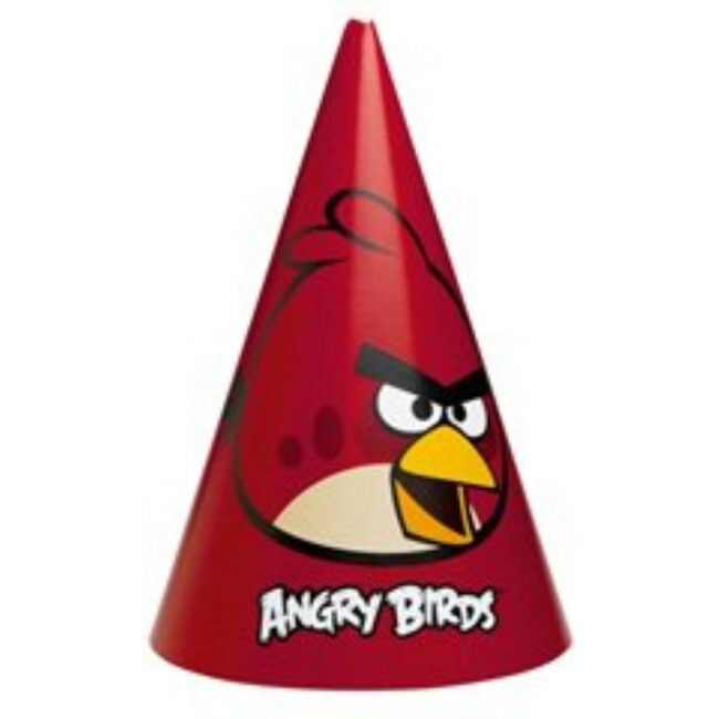 ANGRY BIRDS CONE HATS 16.5CM